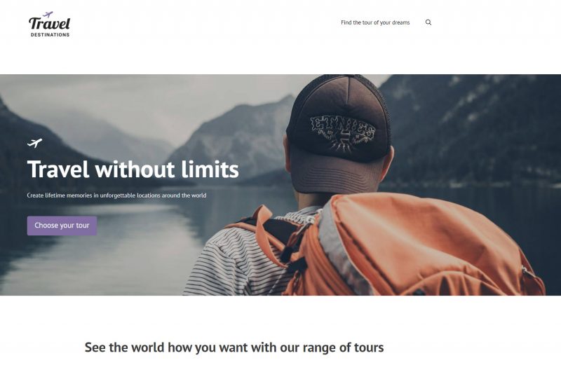 Toolset Tours homepage