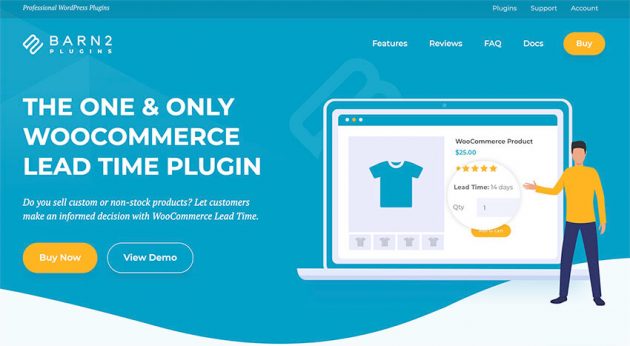 WooCommerce Lead Time Plugin by Barn2
