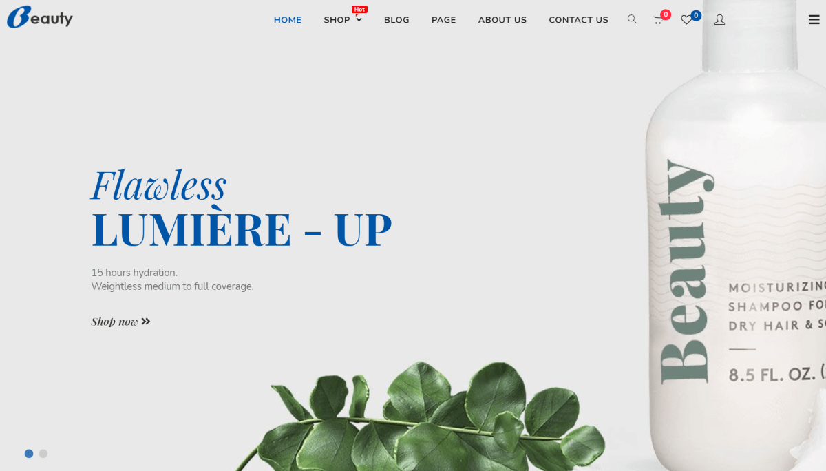 Beauty WordPress eCommerce Themes