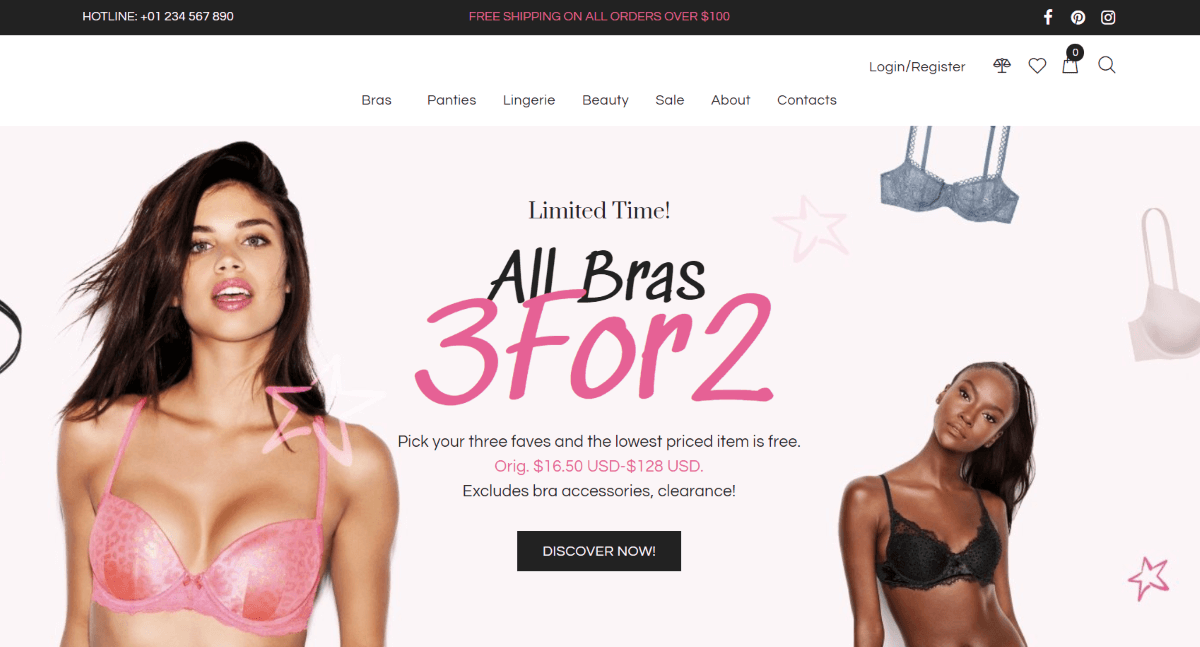 Nakes Beauty WordPress eCommerce Themes