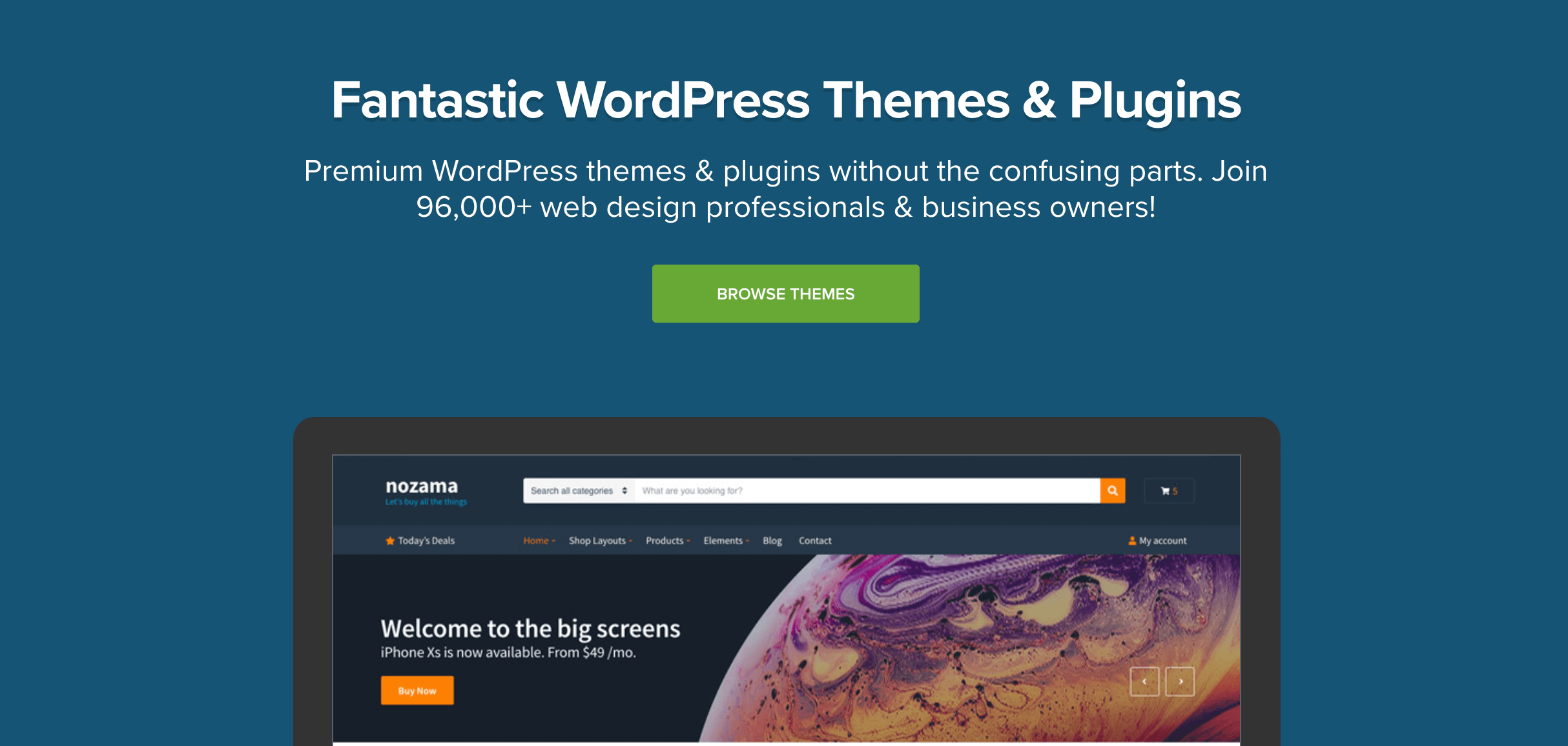 The CSSIgniter online marketplace.