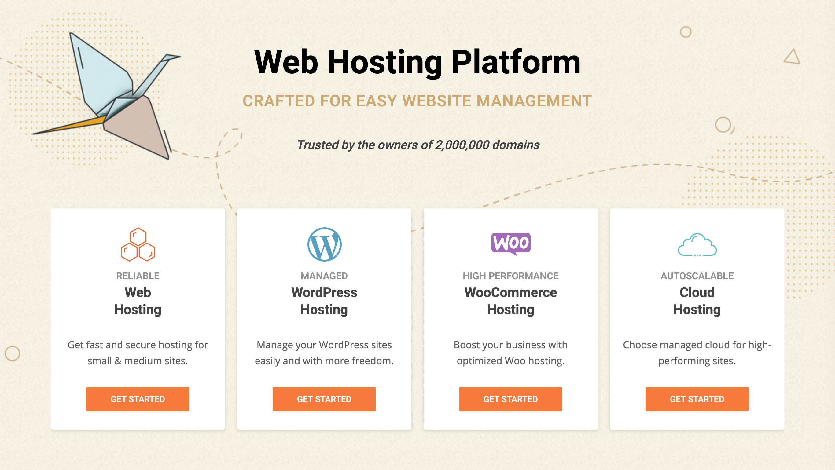 The Siteground homepage.