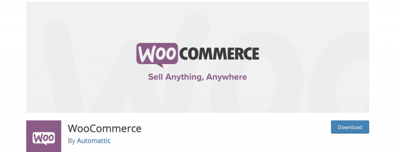 The WooCommerce plugin