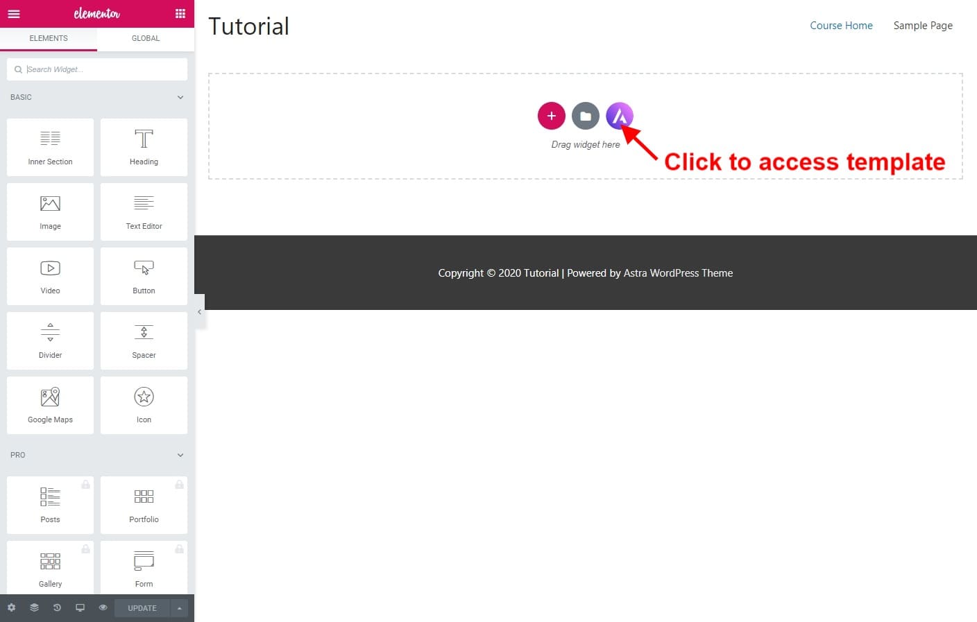 Access starter templates