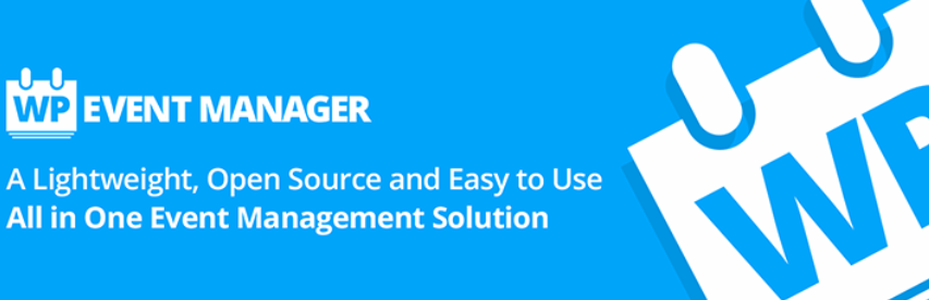 The WP Event Manager WordPress plugin.