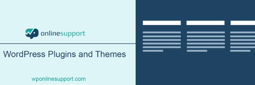 The Footer Mega Grid Columns WordPress plugin.
