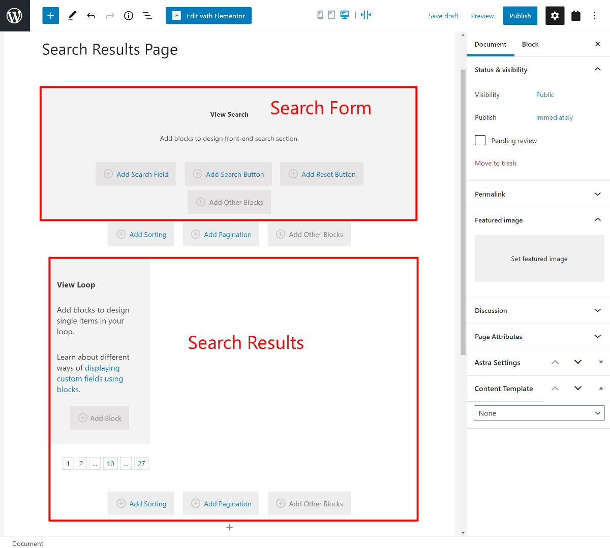 Build your custom search and filter form