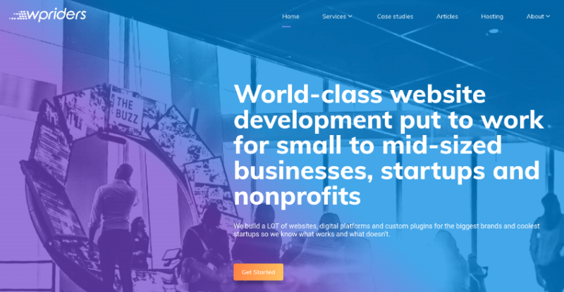 The WPRiders website.
