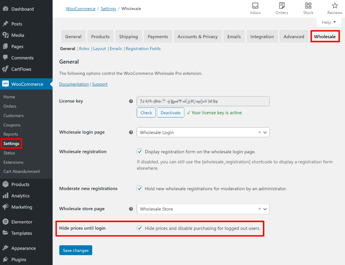 How to hide WooCommerce product prices until login by checking a box