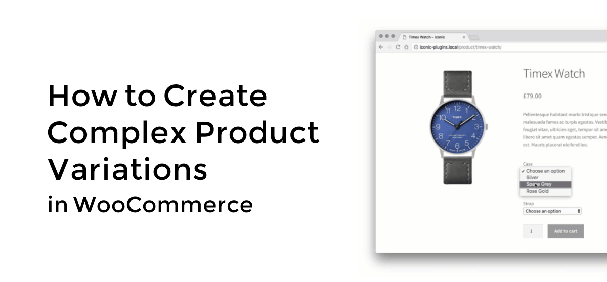 How to create complex product variations in WooCommerce