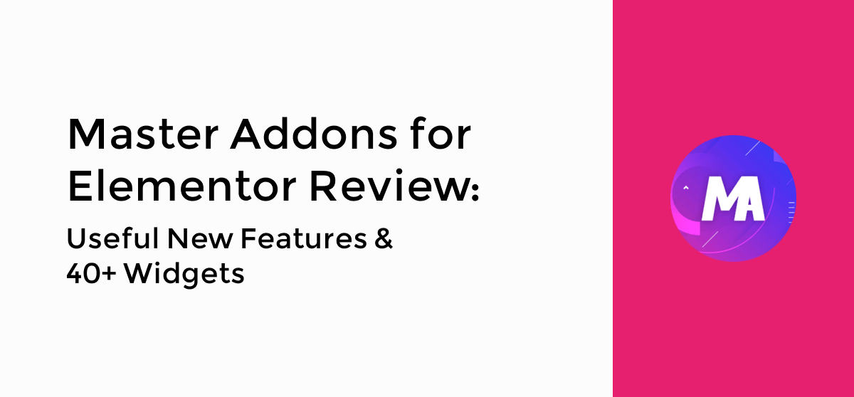 Master Addons for Elementor Featured Image