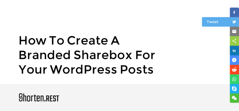 How to Create a Branded Sharebox for Your WordPress Posts