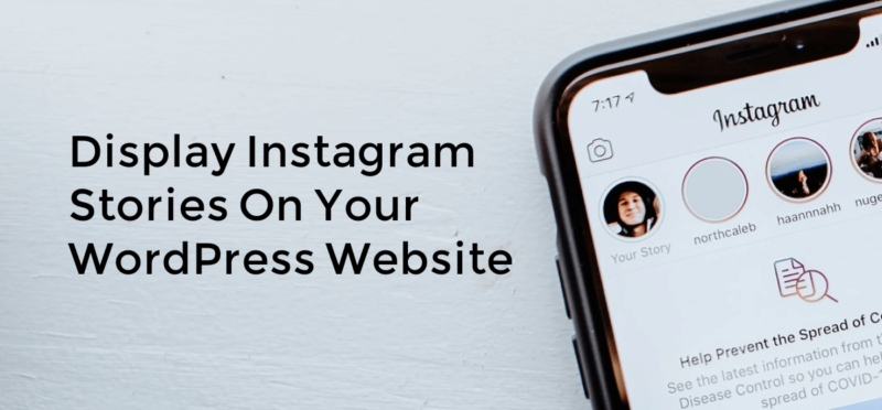 Display Instagram Stories On Your WordPress Website