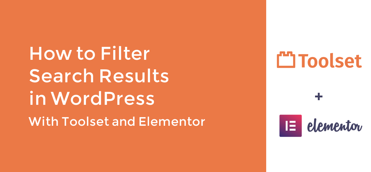 How to Filter Search Results in WordPress