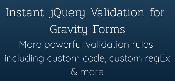 jQuery Validation for Gravity Forms