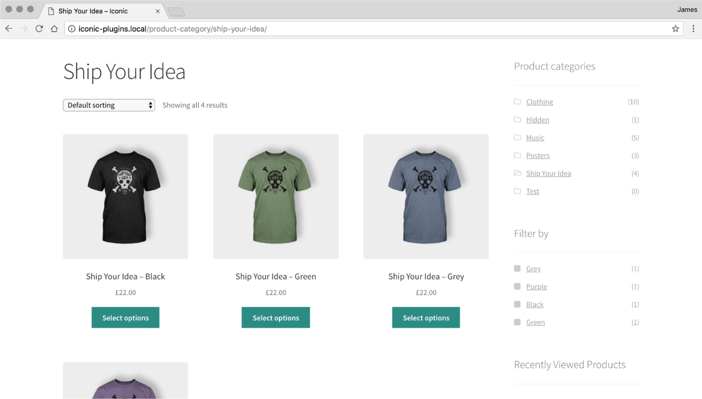 woocommerce linked variations