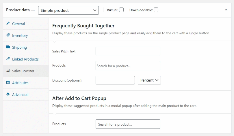add related products woocommerce
