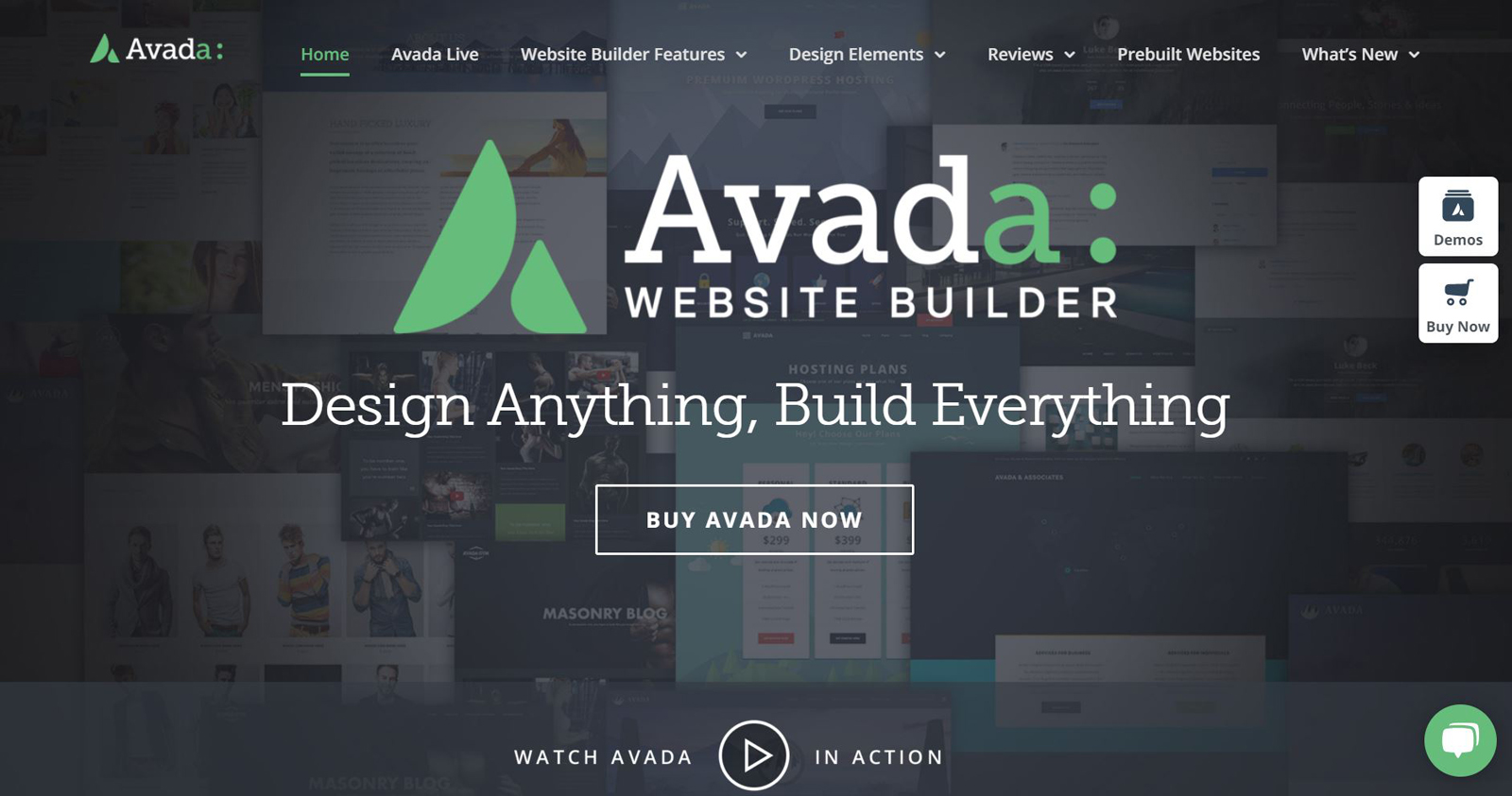 avada small business theme