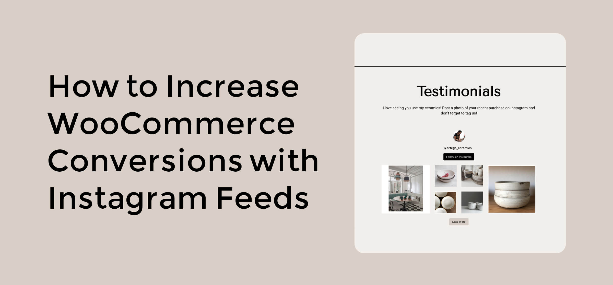 How to Increase WooCommerce Conversions with Instagram Feeds