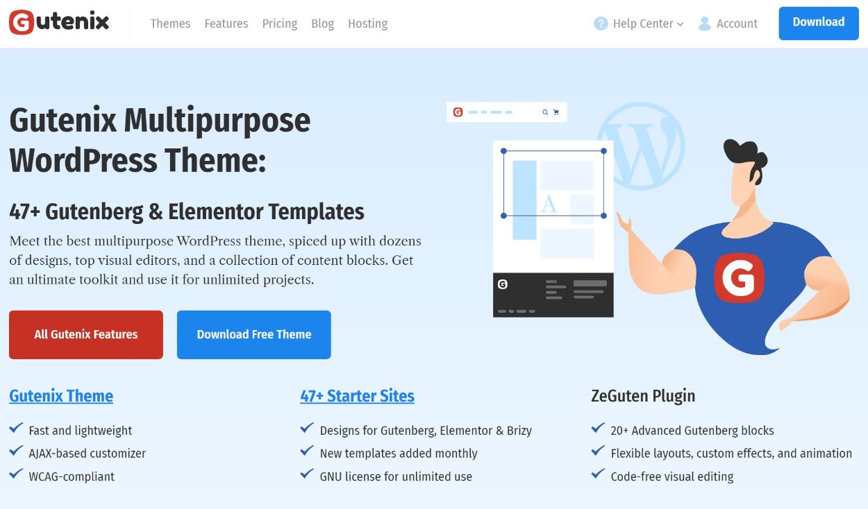 Gutenix theme