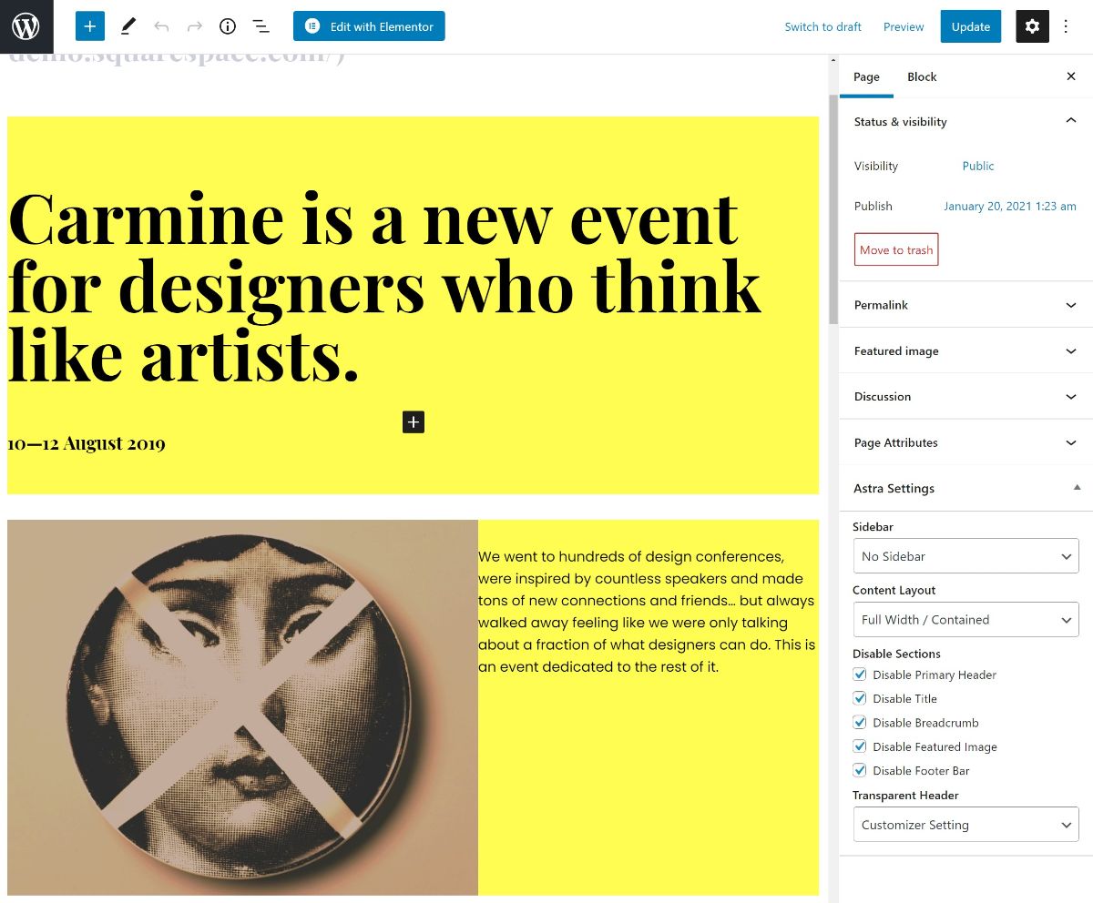 Nelio Unlocker design in block editor