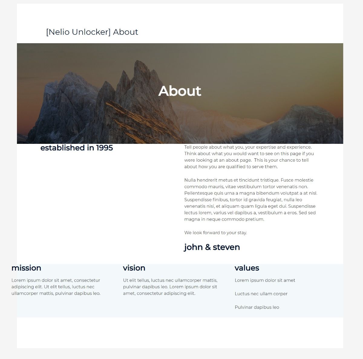 Nelio Unlocker conversion