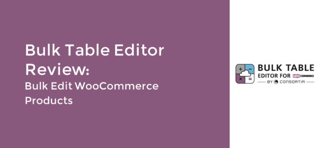 Bulk Table Editor Review