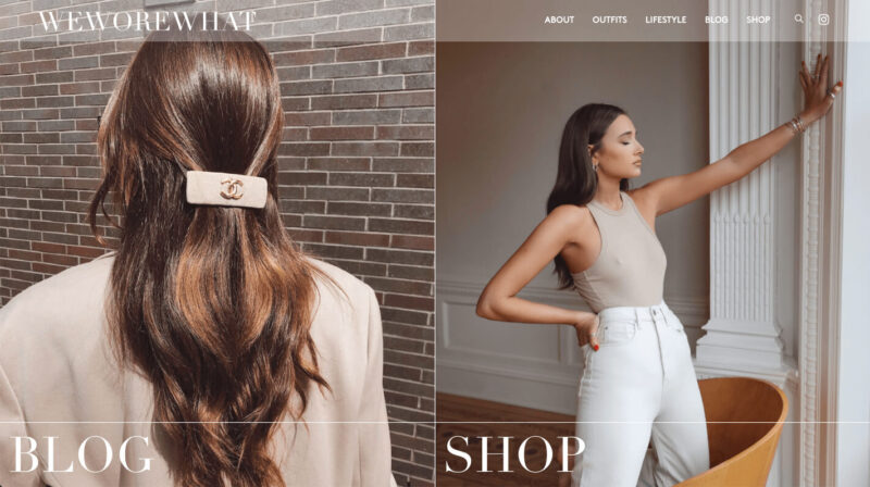 Fashion blog
