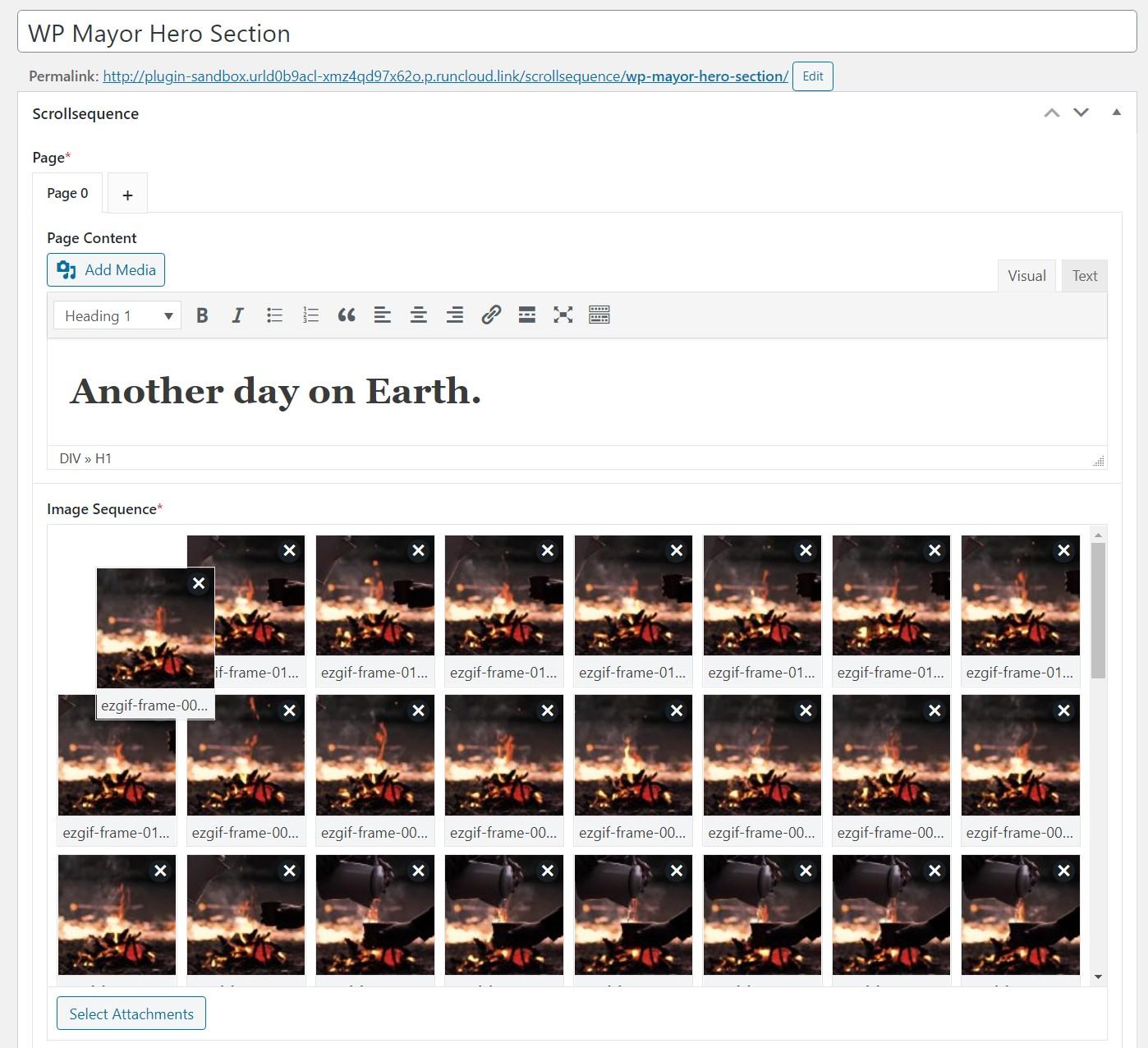 Uploading images