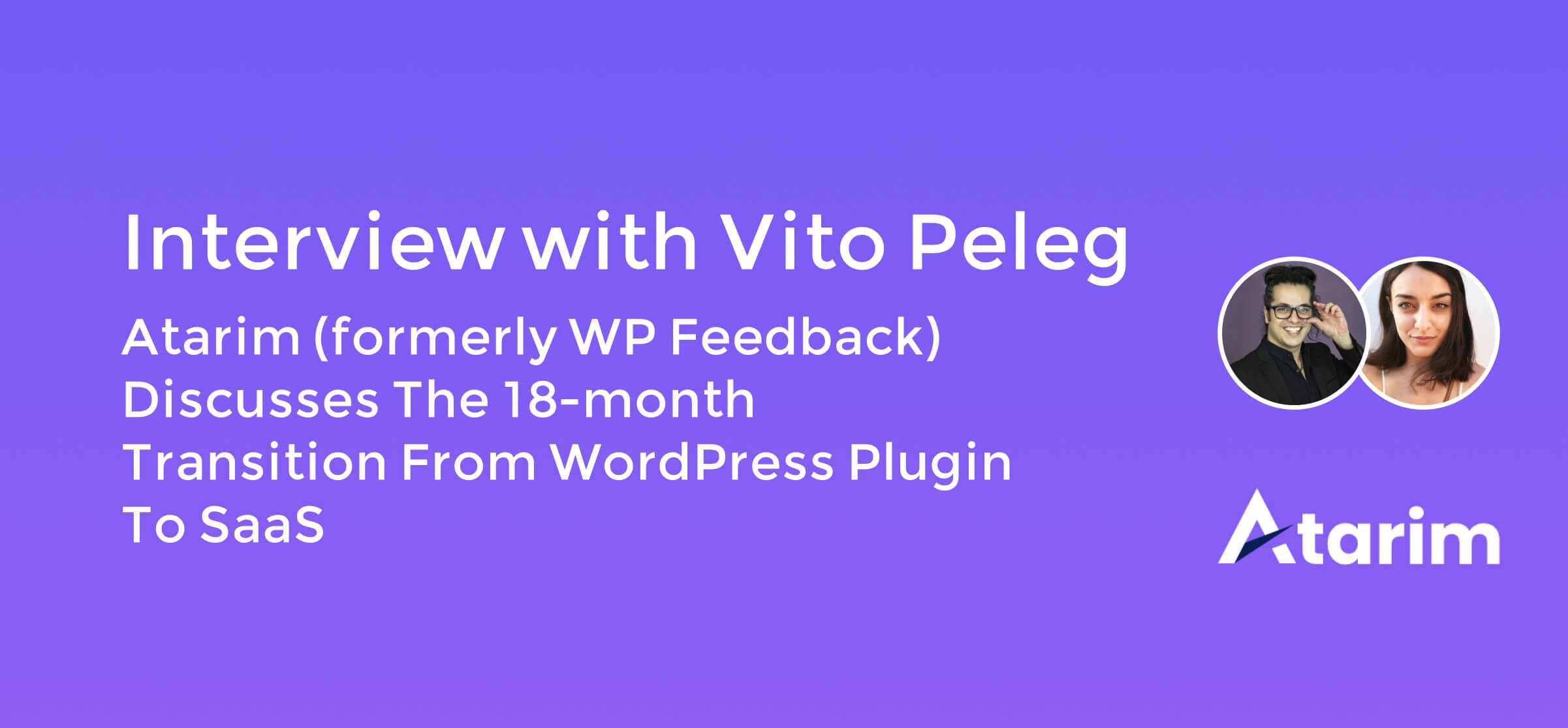 Interview with Vito Peleg