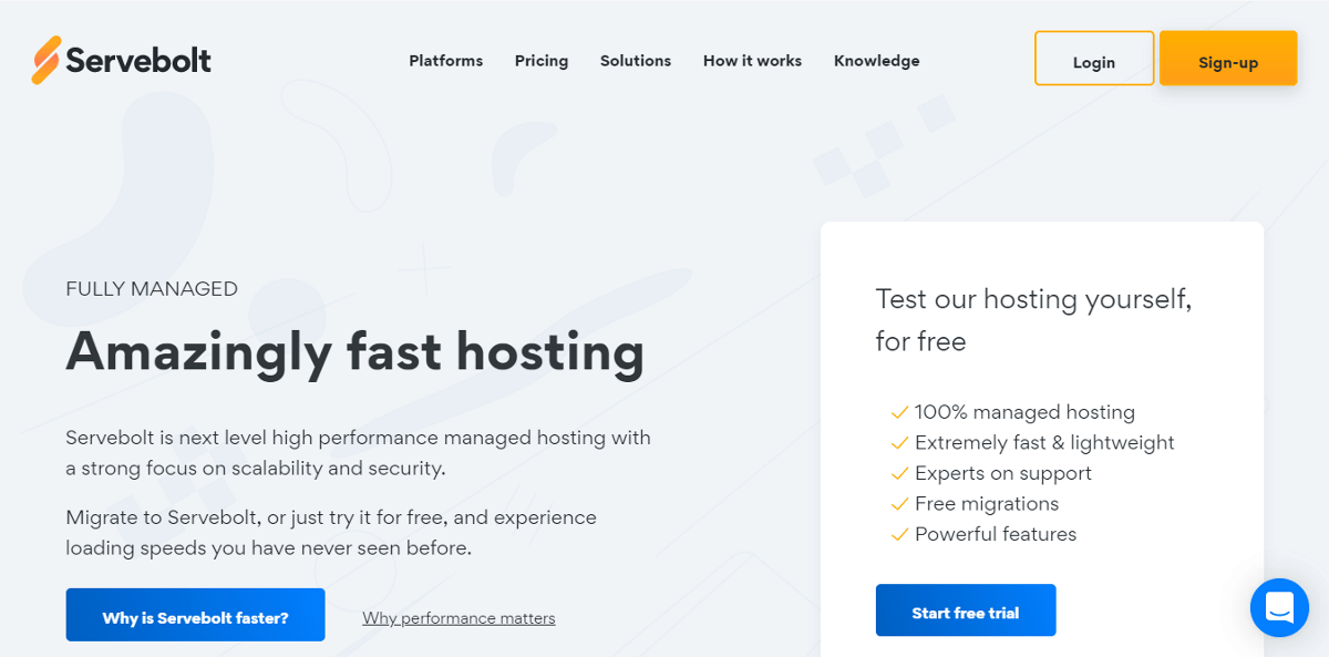 Servebolt hosting