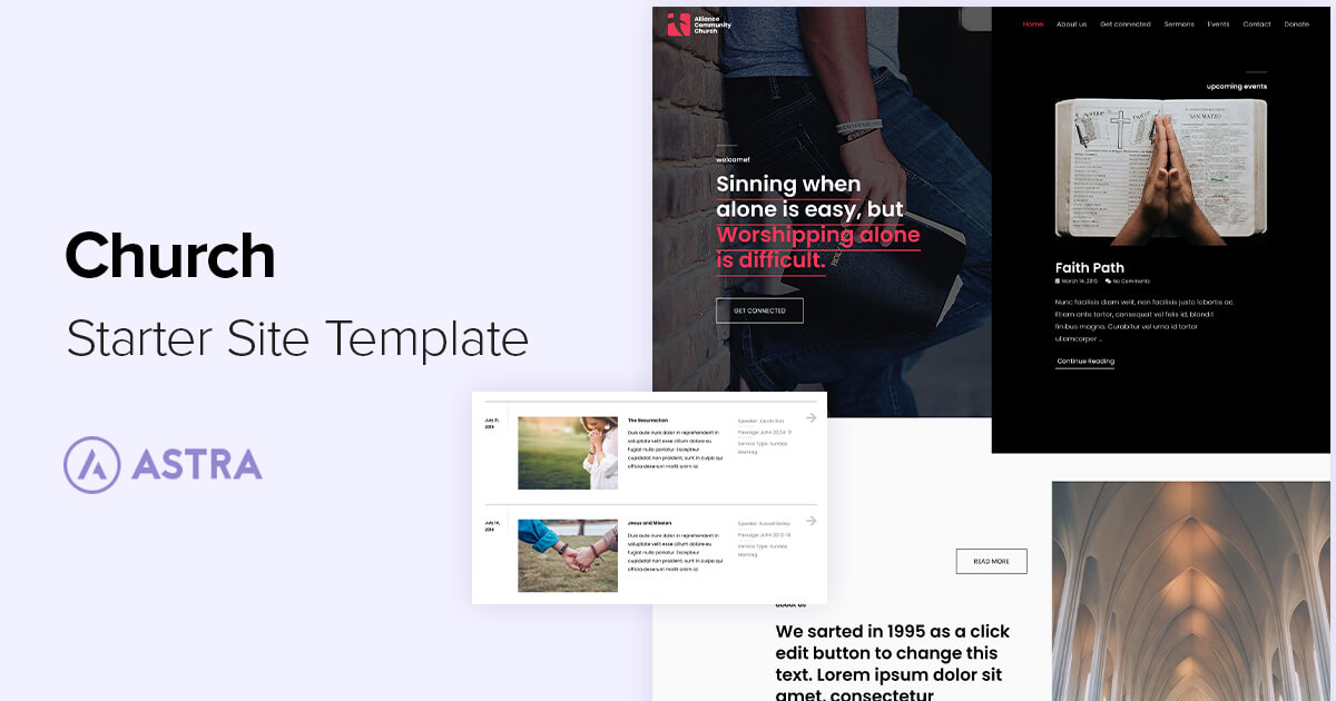 Astra - Church WordPress Templates