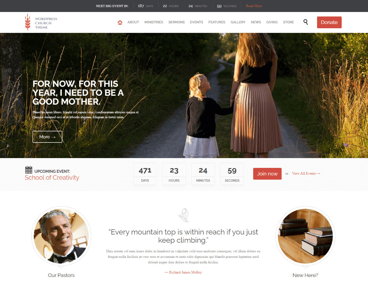 Church - Church WordPress Templates