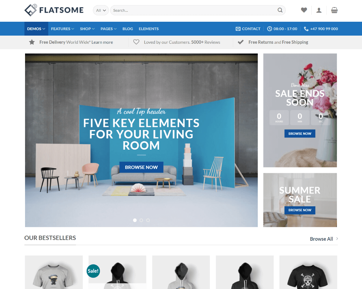 Flatsome - eCommerce WordPress Themes