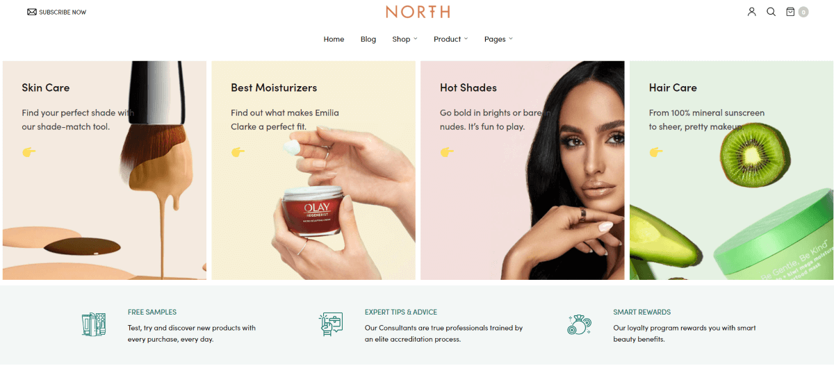 North - eCommerce WordPress Themes