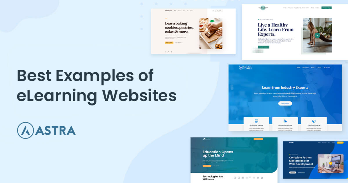 Astra eLearning Theme