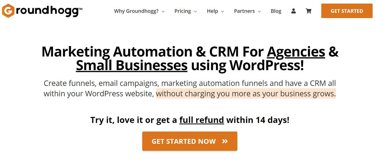 Groundhogg WordPress CRM plugin