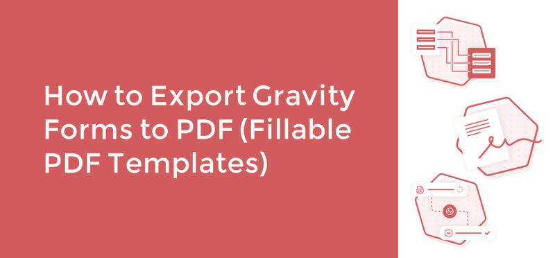 Export Gravity Forms to PDF