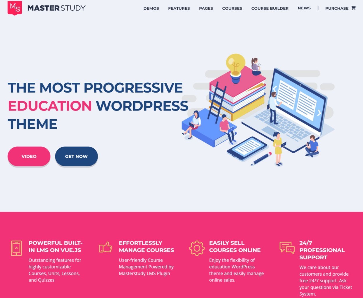 MasterStudy WordPress theme