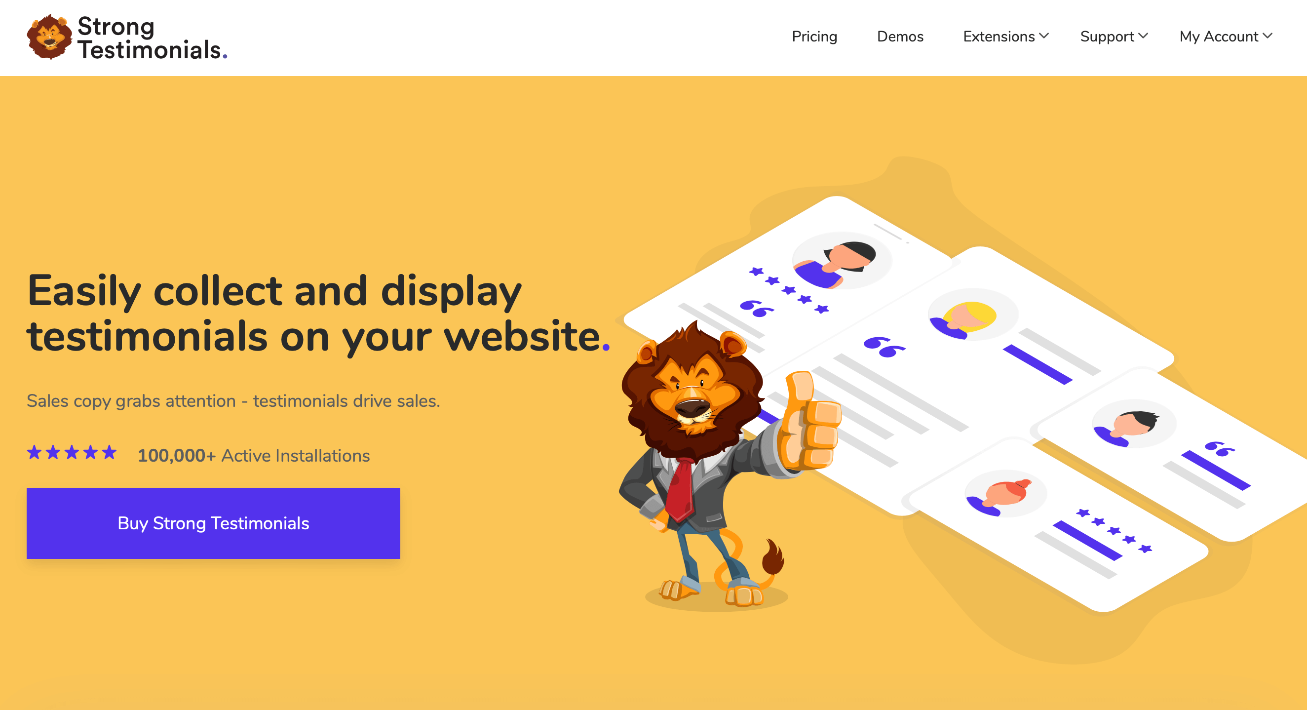 Strong Testimonials plugin