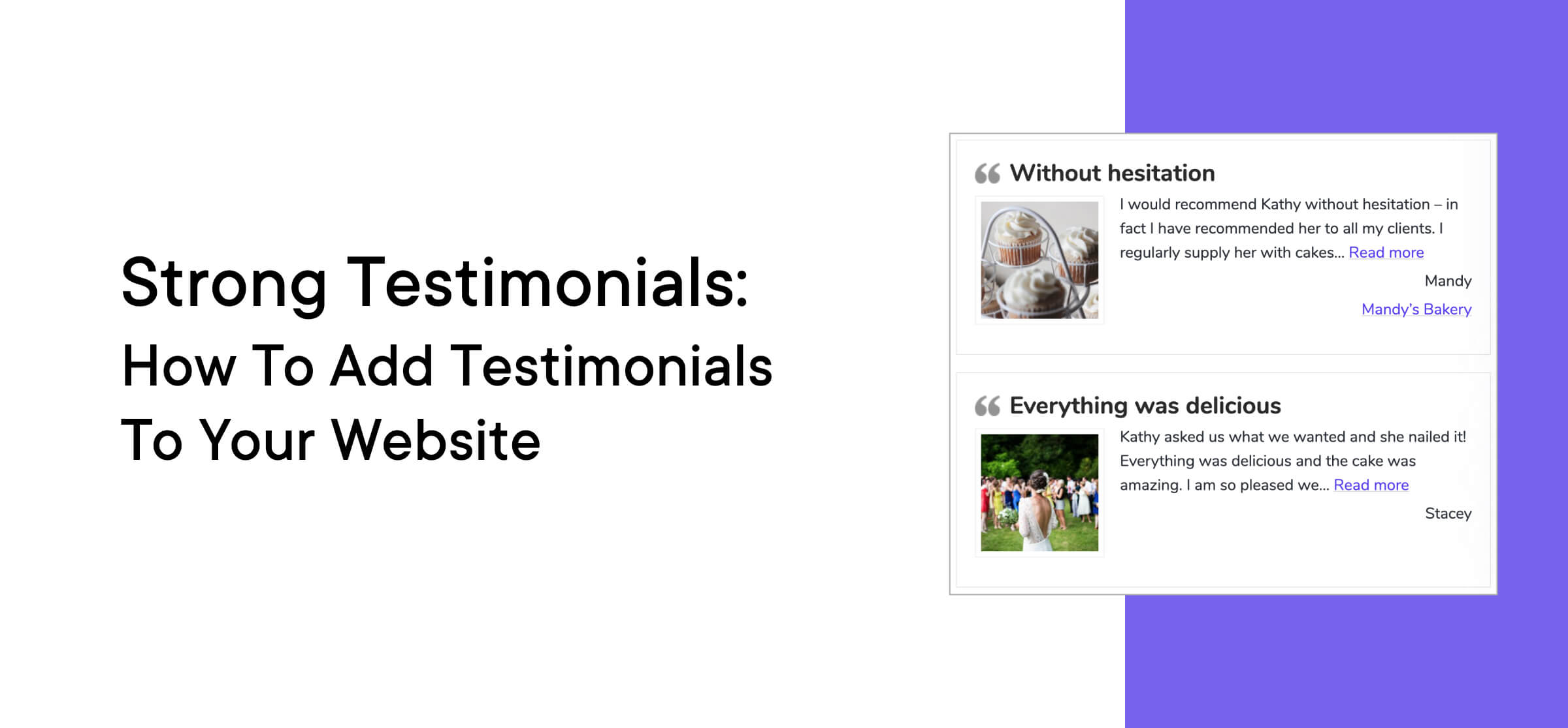 Strong Testimonials