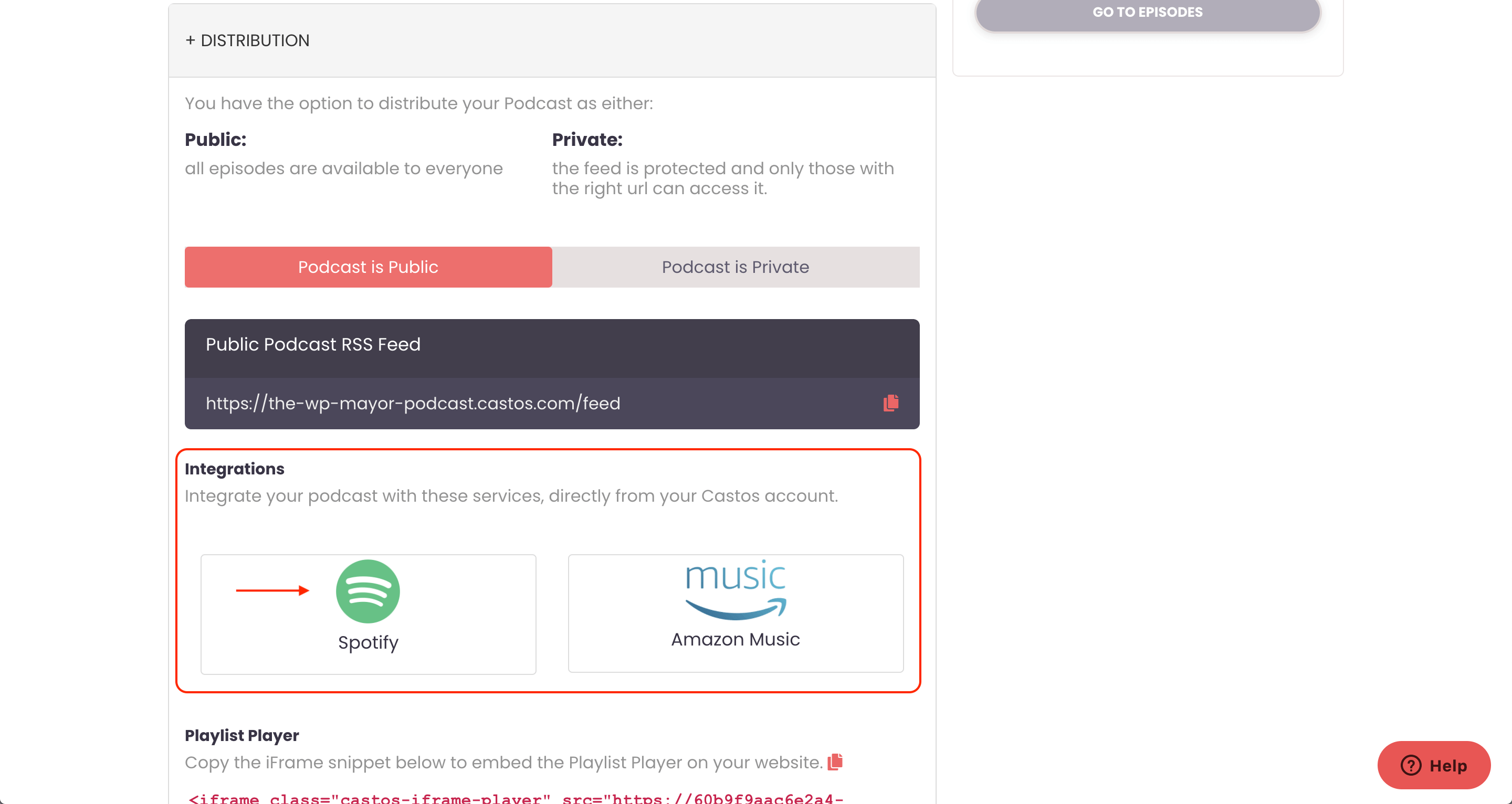 Submit your podcast to Spotify
