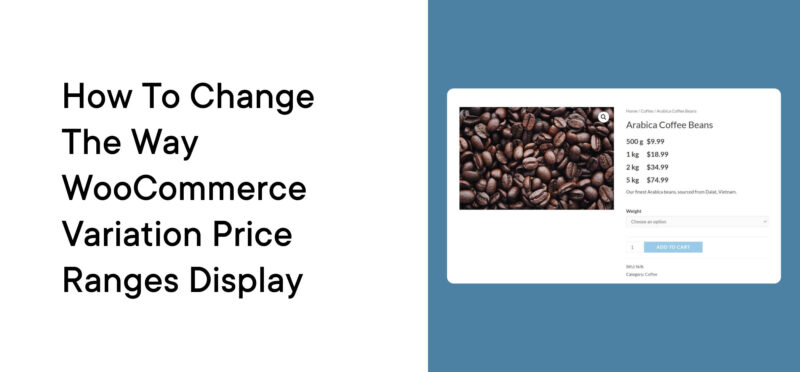 Variation Price Ranges
