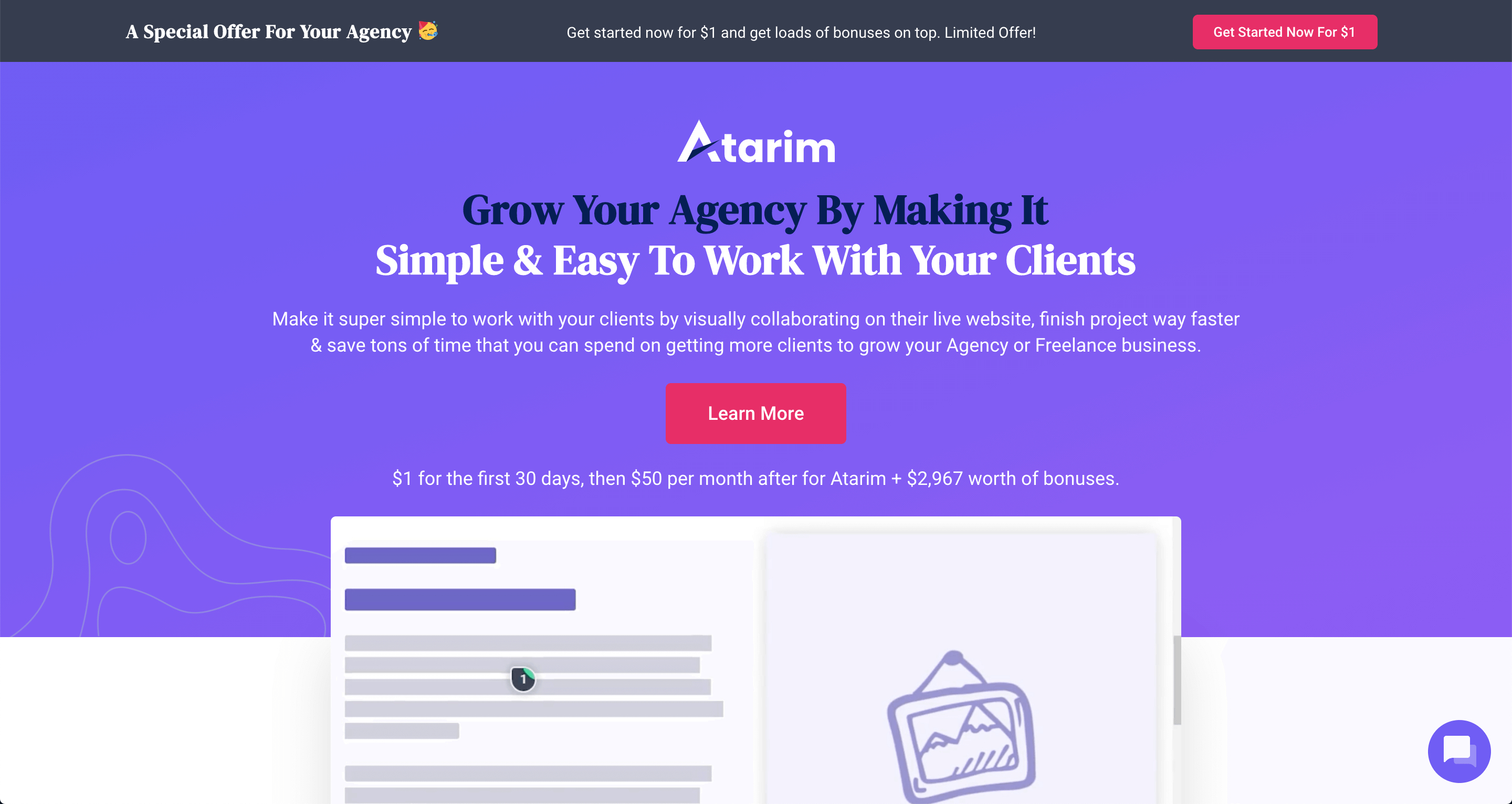 Atarim Homepage