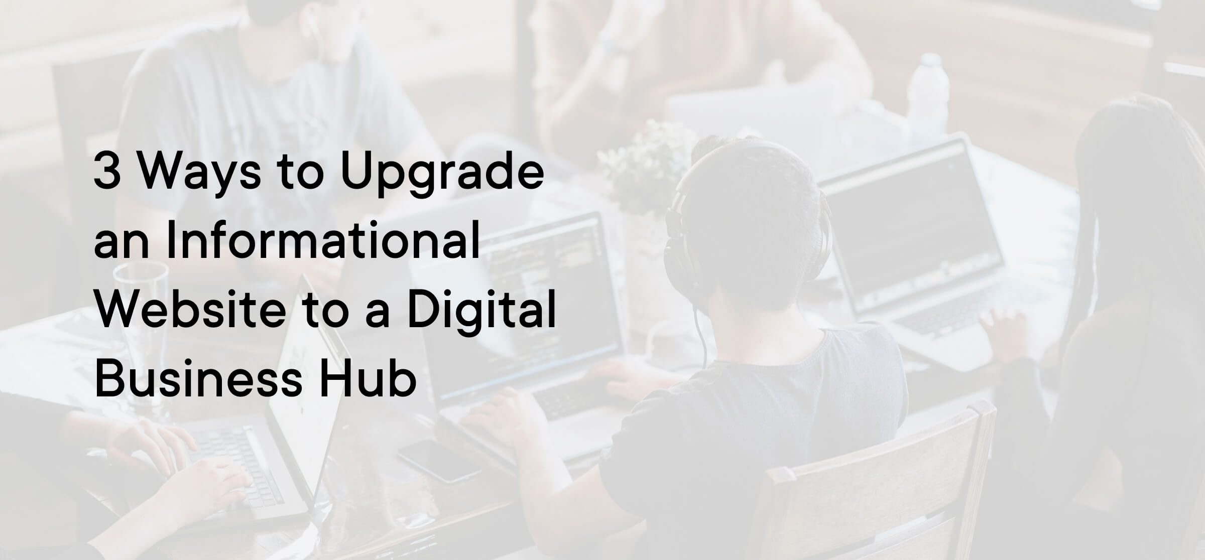Digital business hub