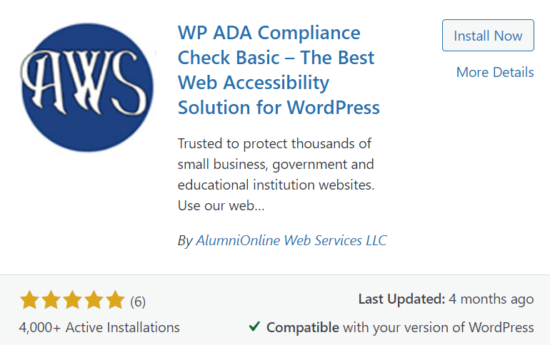 WP ADA