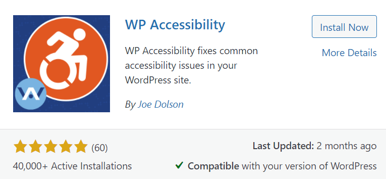 WP Accessibility