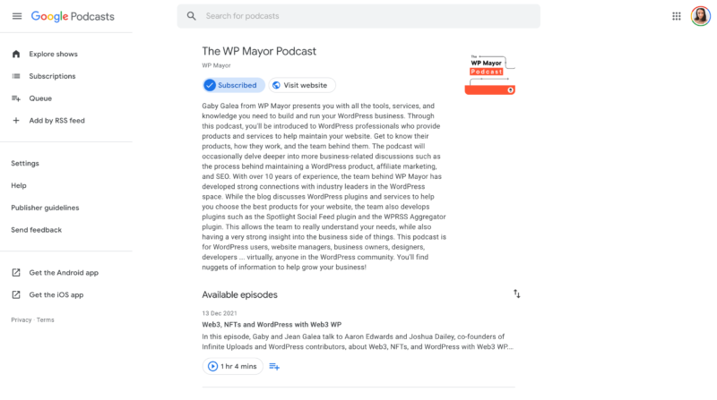 Google Podcasts