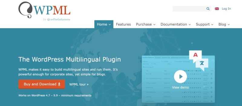 WPML's website