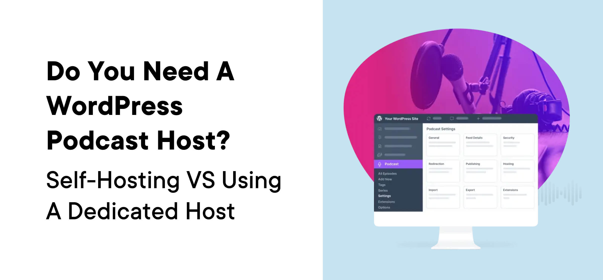 WordPress Podcast Host